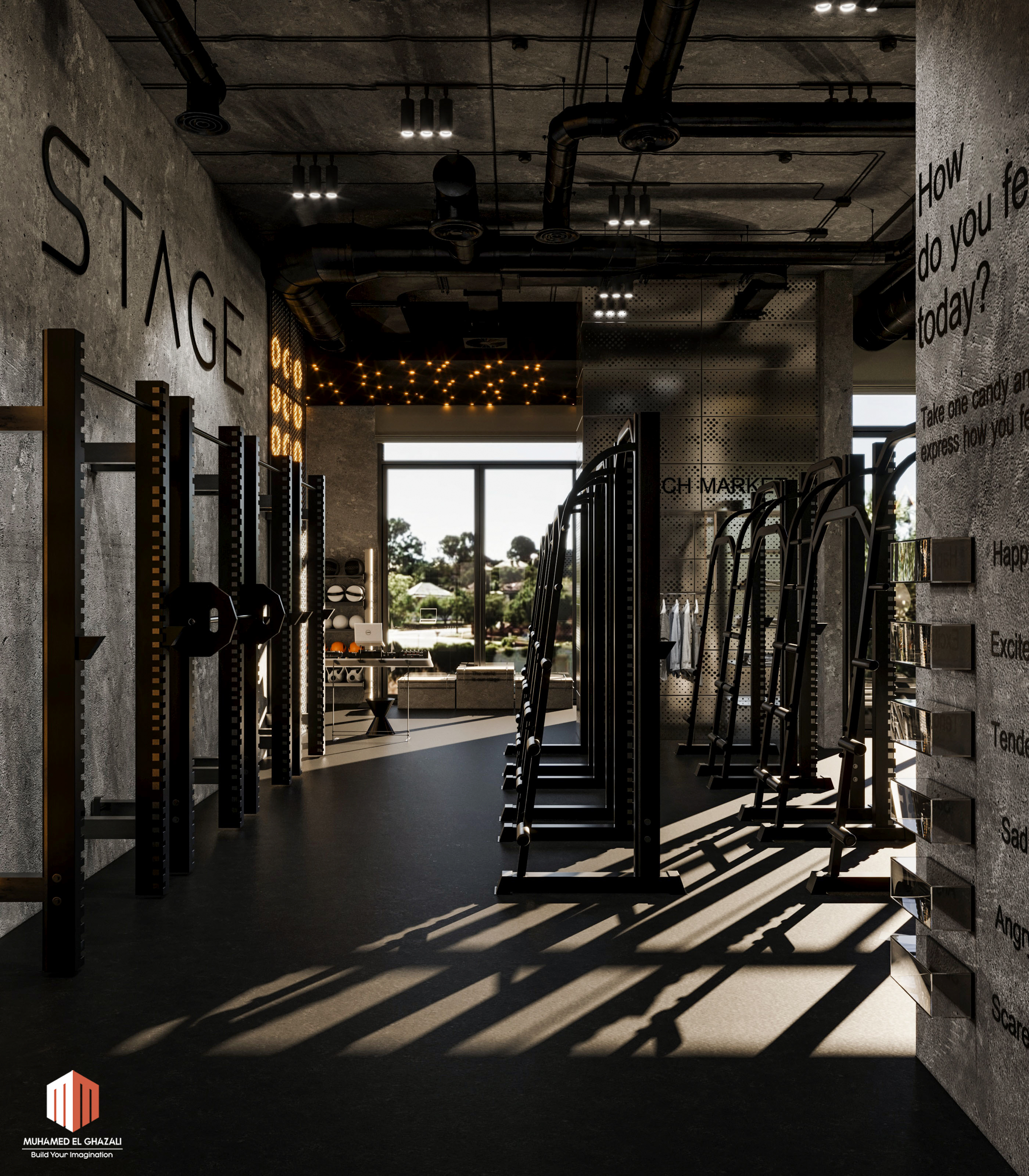 健身房设计丨卡塔尔-8