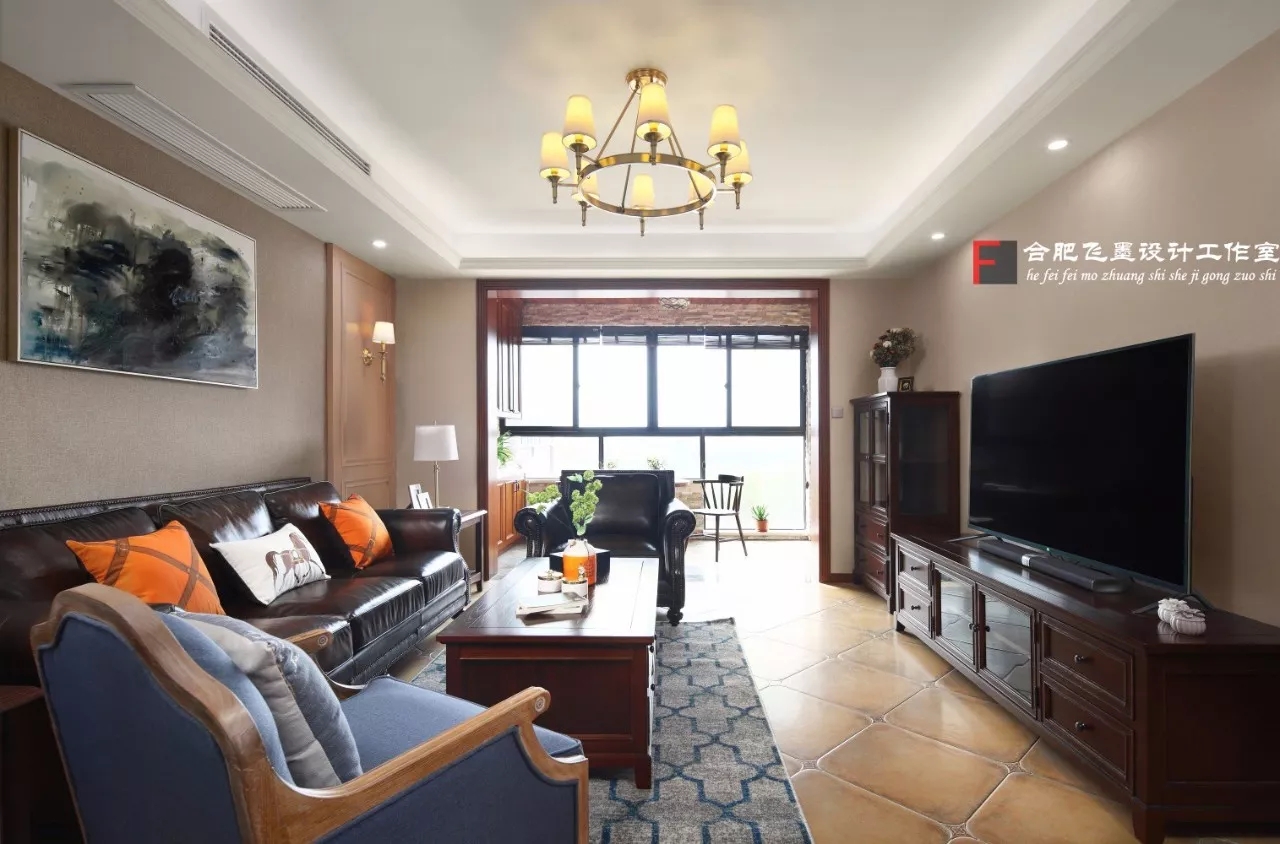 飞墨设计新作品 | 《彼岸花开》 | 200㎡美式-39