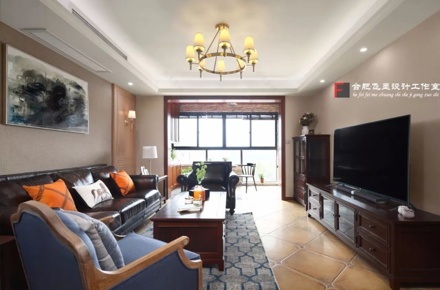 飞墨设计新作品 | 《彼岸花开》 | 200㎡美式-39