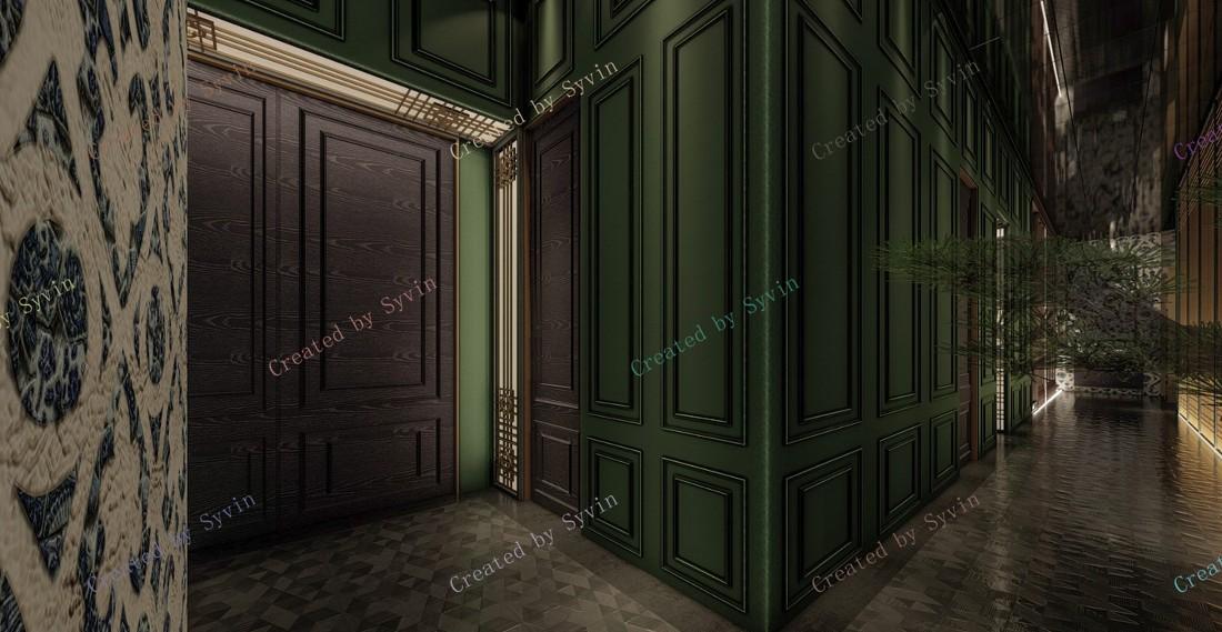 高端私房菜餐厅设计 | 自然与都市的和谐交融-12