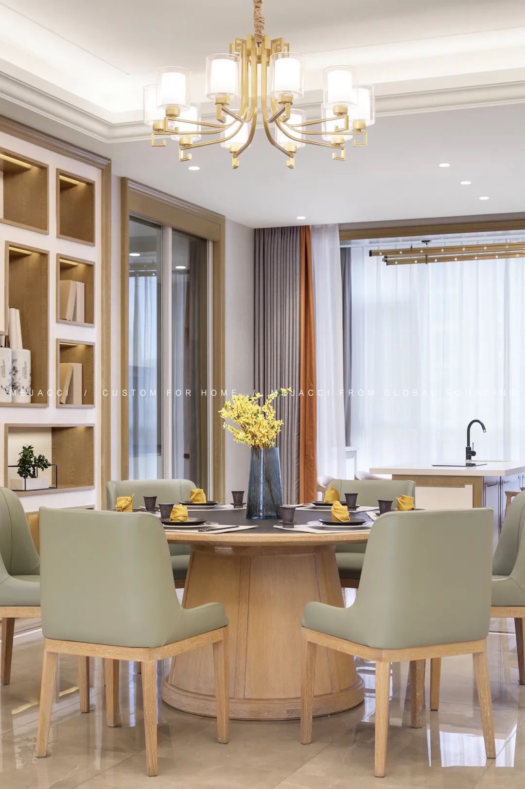 家居餐厅设计丨中国南京丨梅亚奇-95