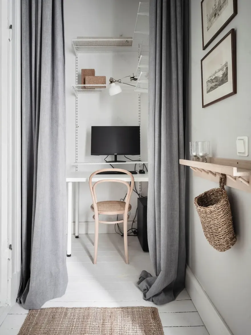 瑞典哥德堡温馨家庭公寓的现代改造-25