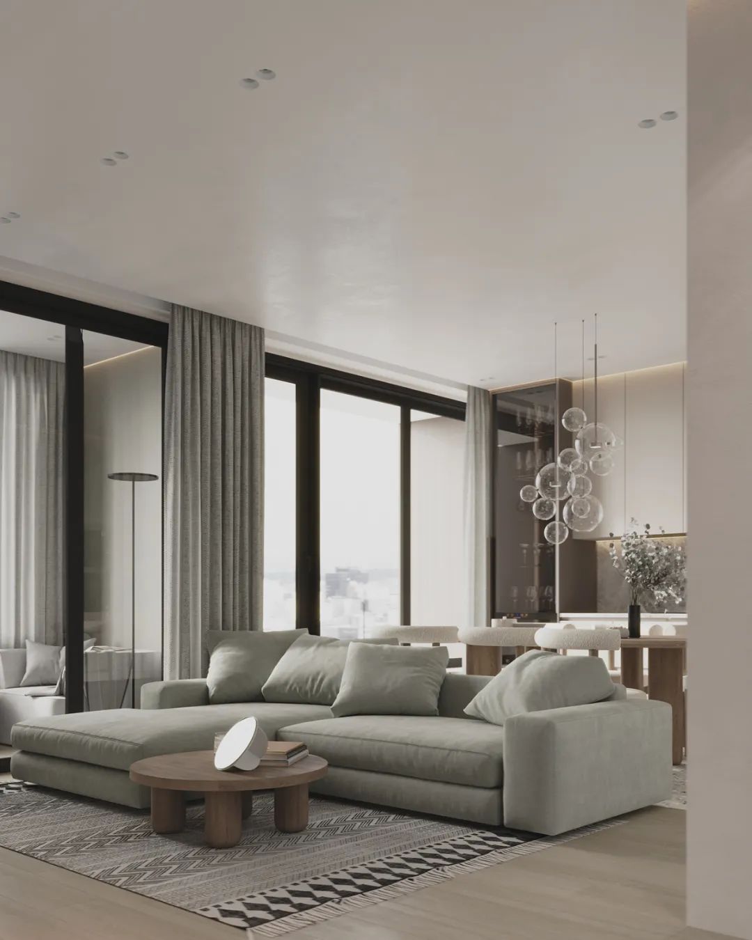 VANILLA LATTE 私人复式住宅丨美国纽约丨Tetiana Aleksandrenko-34