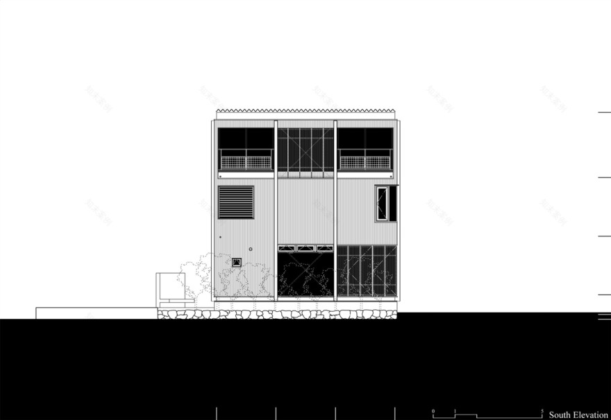 山石武喜打造简约钢构住宅 融入环境与自然共生-59