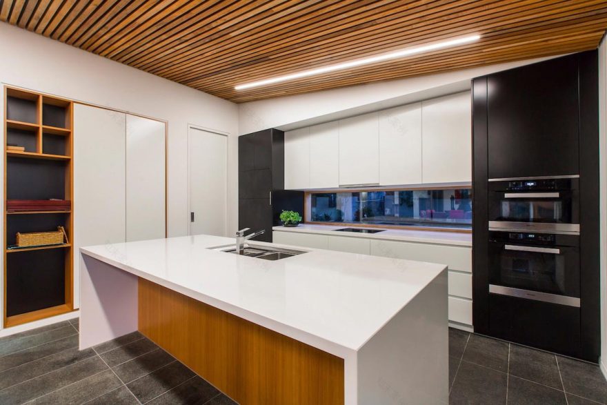 Simple and minimalist wooden Red Hill Residence by Finnis Architects CAANdesign Architecture and home design blog-9