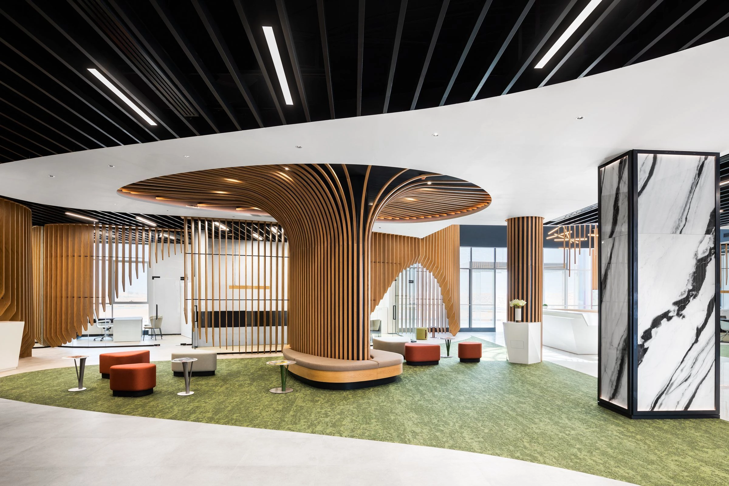 UAQ FTZA 总部自然温馨办公空间设计丨阿联酋丨The Niu Studio-5