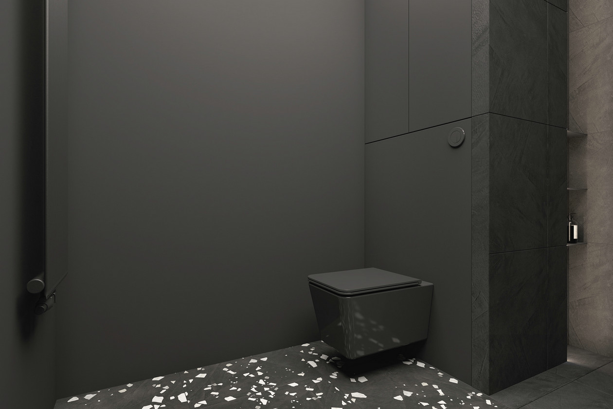 高级黑色系公寓设计-13