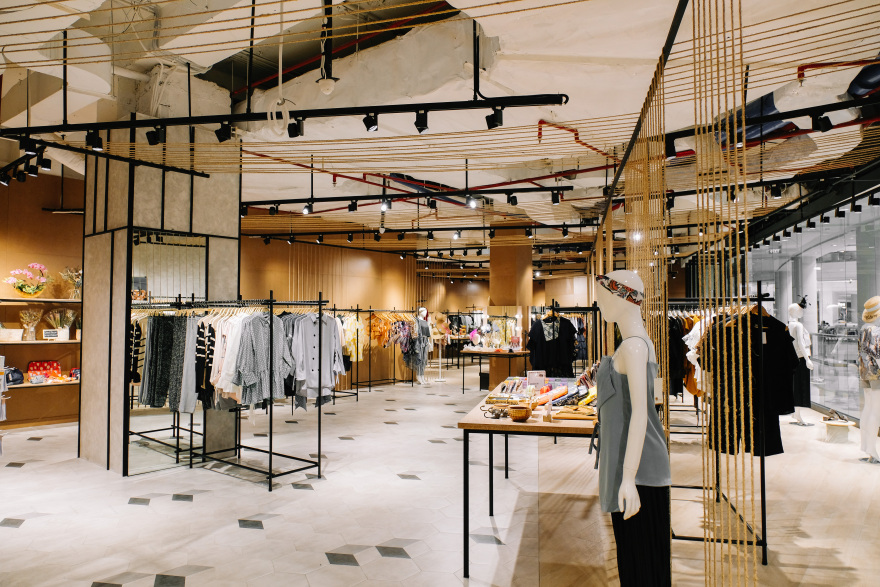 Localstrunk 时尚女装店——自然材料打造简约空间-22