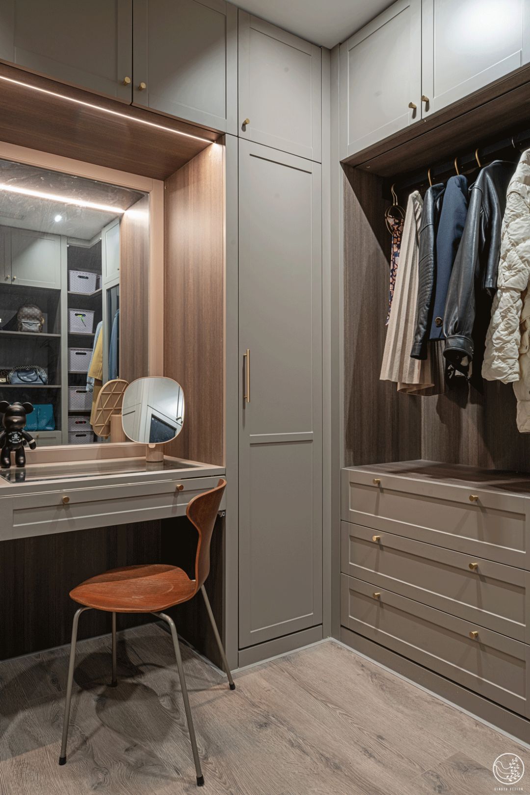 马拉松夫妻的现代复古宅丨中国成都丨清羽设计-77