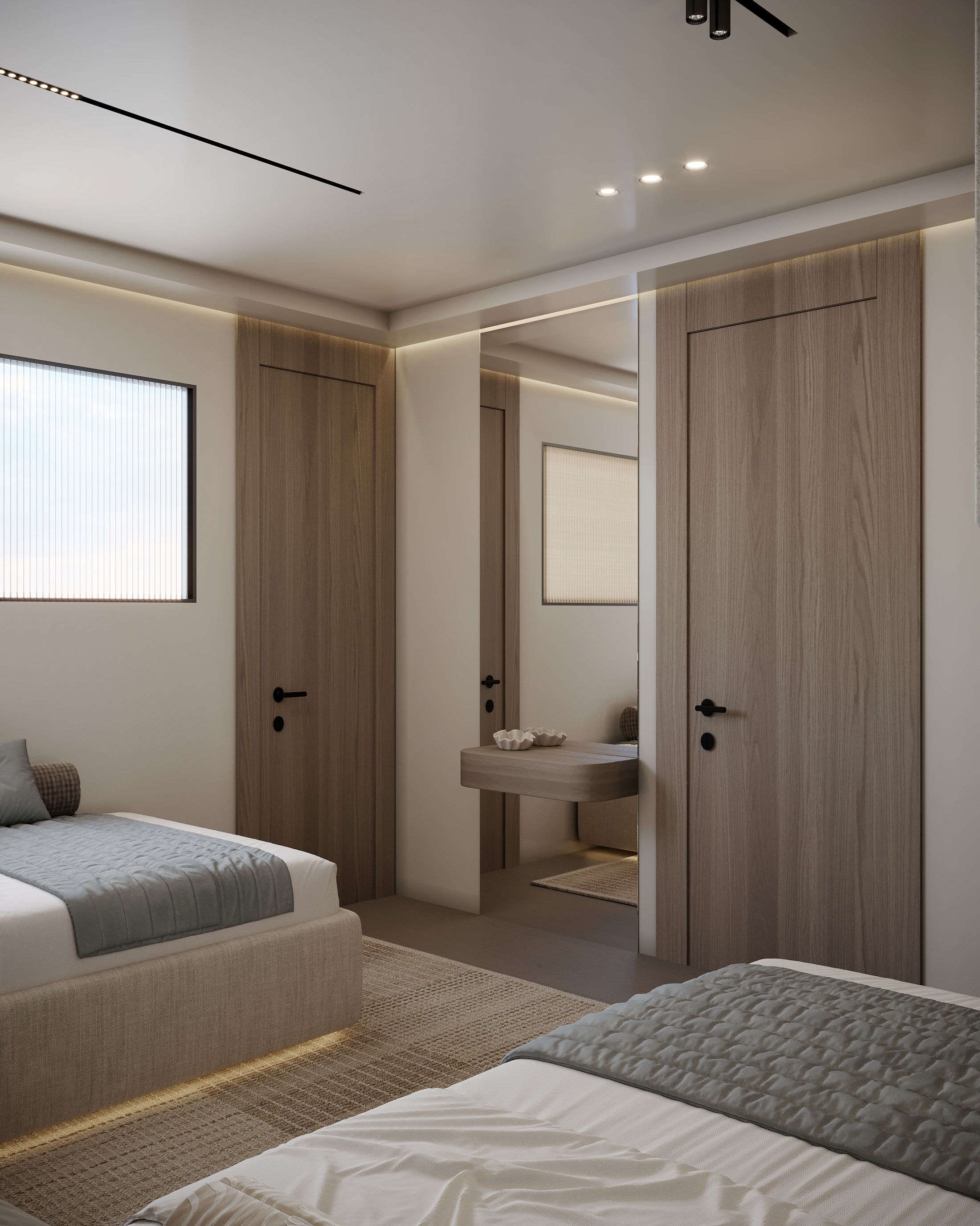 游艇卧室设计丨埃及丨Amina El  kholy-9