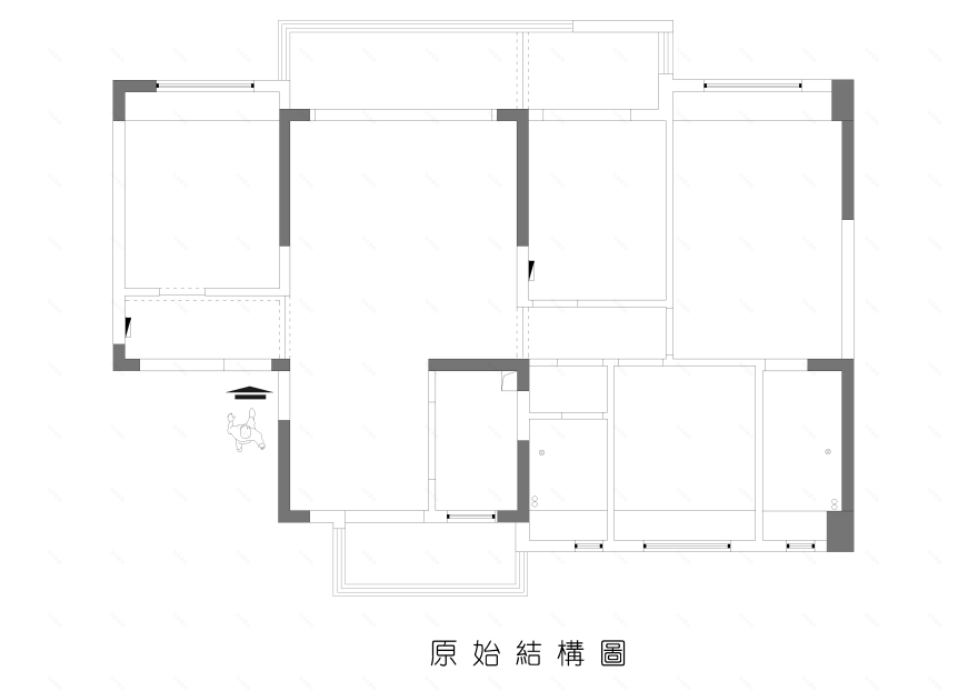 山风拂过,回忆悠长——芜湖 140㎡私人住宅空间设计-32
