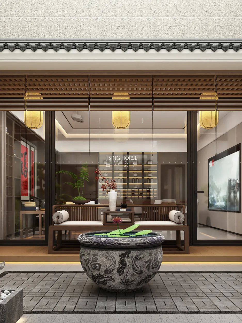 春城十八里·新中式魅力别墅设计丨陈哲梧设计团队-38