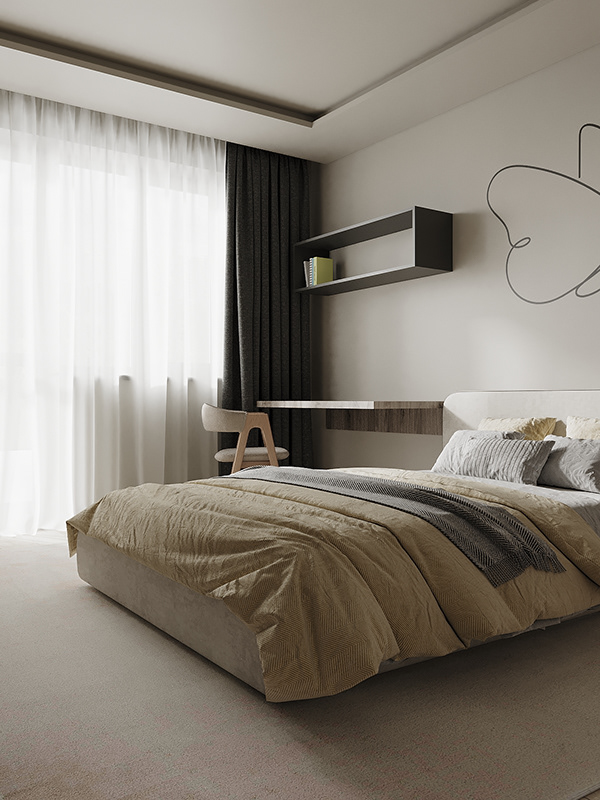 中性色系公寓设计-13