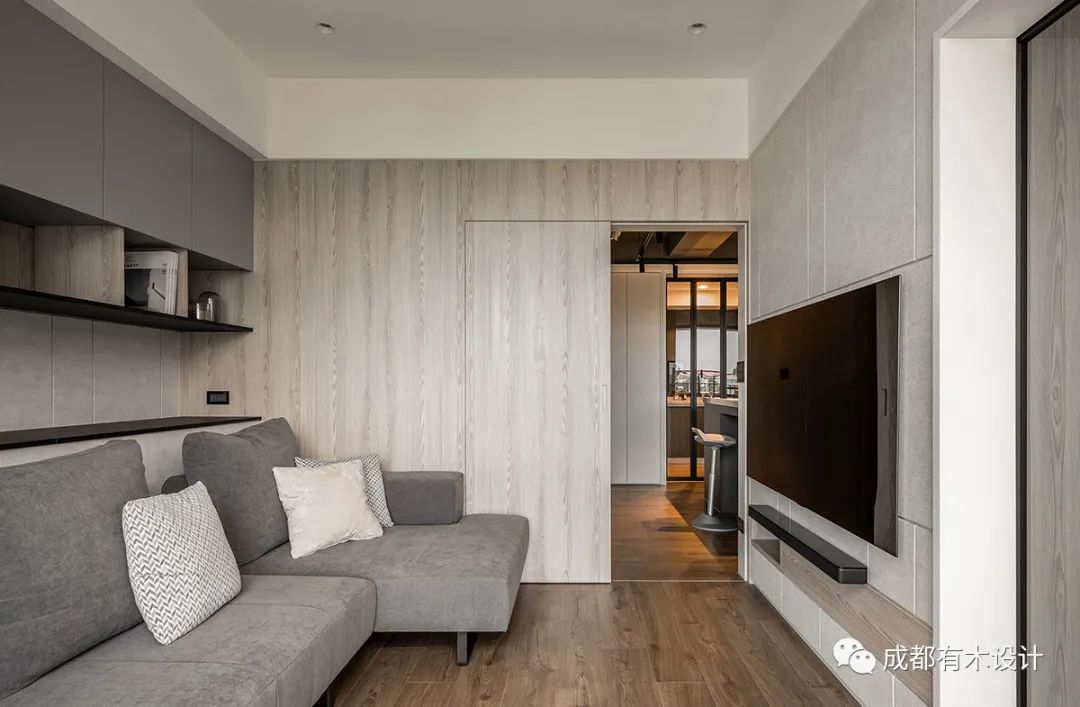 窗光下的回字动线质感宅丨六木-28