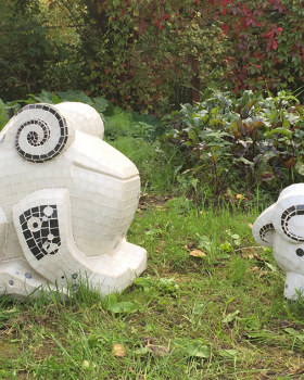 马赛克雕塑丨KSENIYA VETROVA