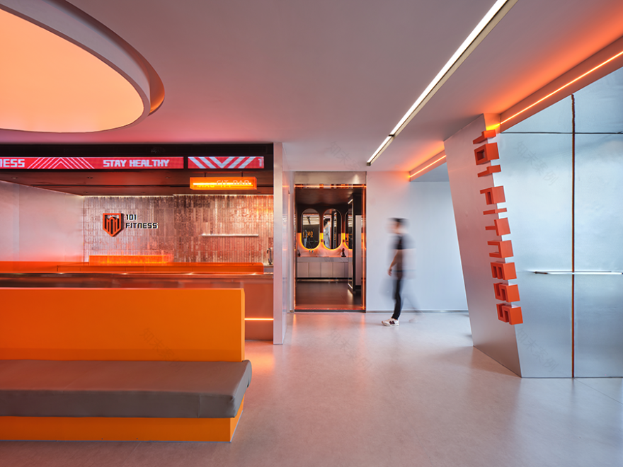 101 FITNESS 橙色活力健身房丨吴文汉-12