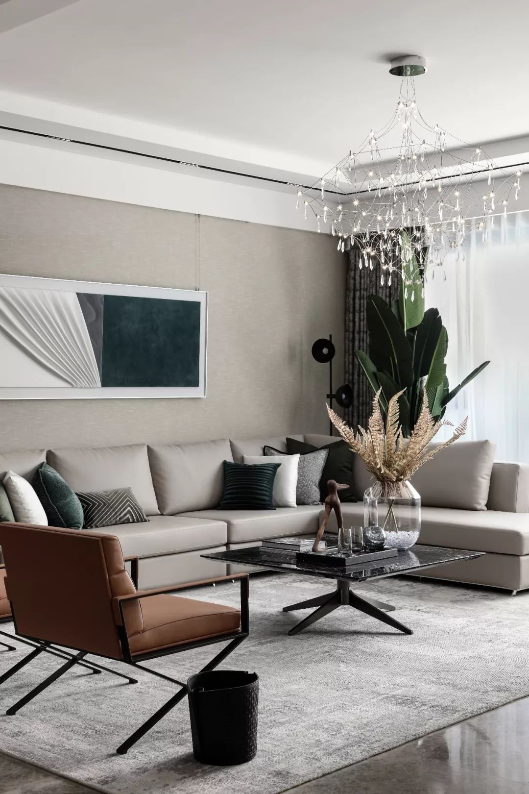 远洋·天著春秋平墅样板间 | 热带雨林与现代都市的完美融合-24