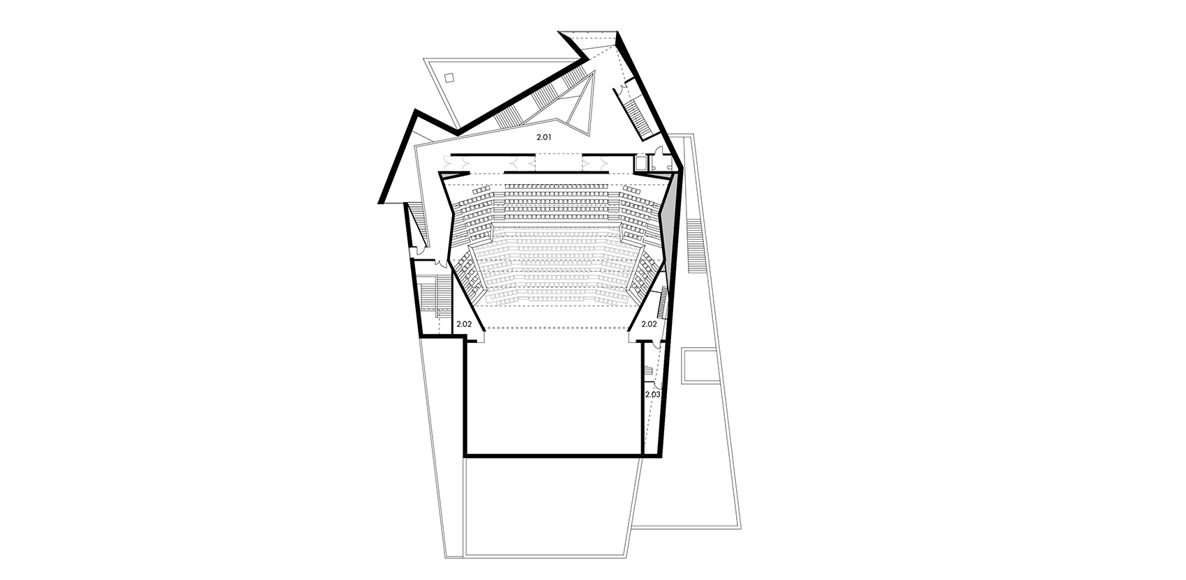 Théodore Gouvy剧院，法国 / Dominique Coulon & associés-79