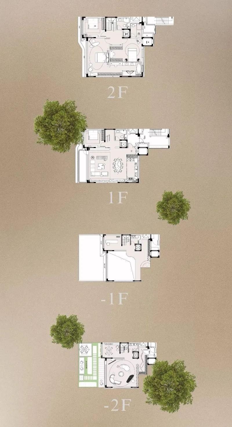 天津宜禾·春江府叠墅样板房丨中国天津丨赛拉维设计CLV.DESIGN-59