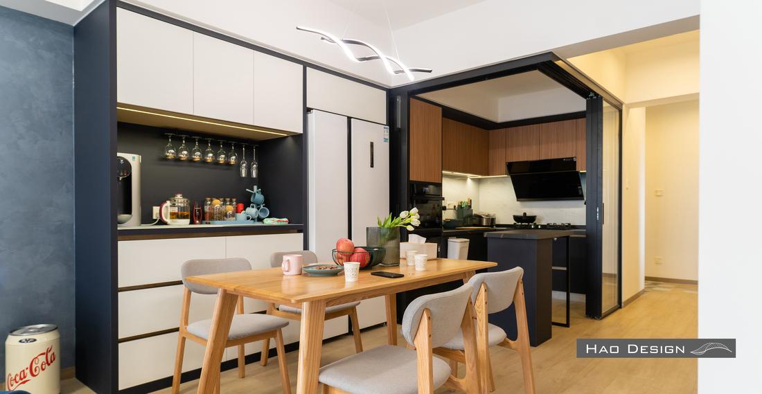 拆墙造超大空间,开放式厨房设计展现生活美学丨中国广州丨吴思昊-21