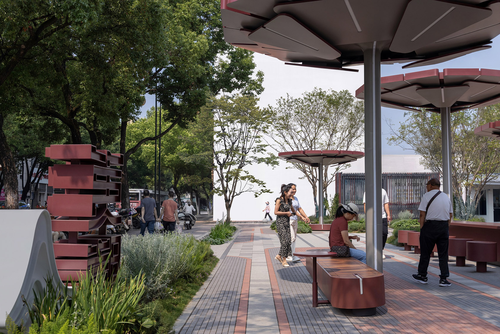 兴安广场丨中国宜昌丨HID翰地景观-33