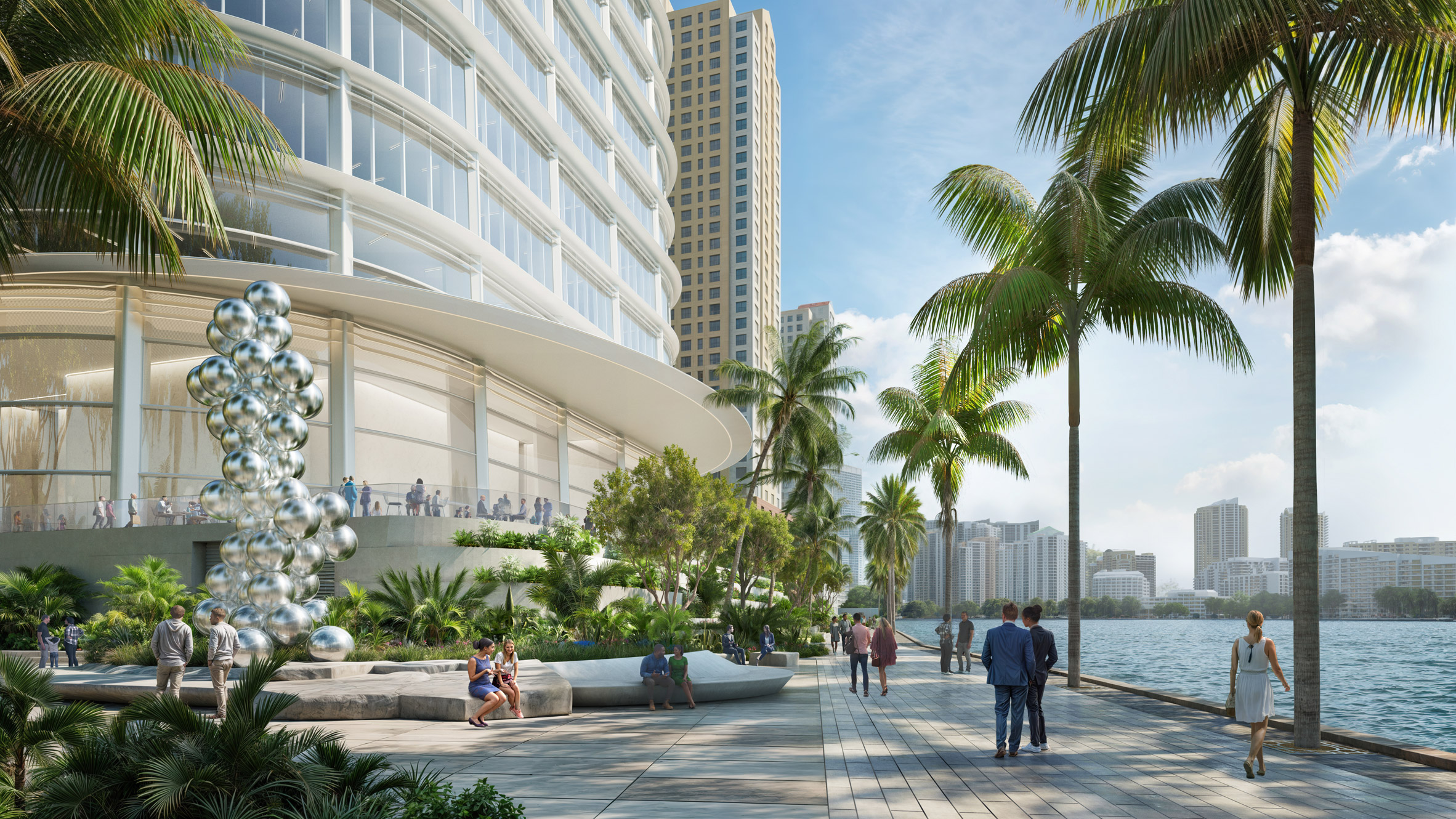 1201 Brickell Bay Drive 超高层摩天大楼丨美国迈阿密丨Foster + Partners-17