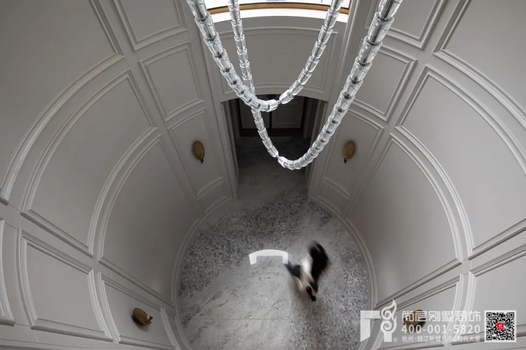 杭州香格里拉现代轻法大宅丨中国杭州丨杭州尚层装饰-11