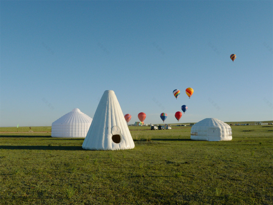 呼和浩特充气蒙古包丨中国呼和浩特-2