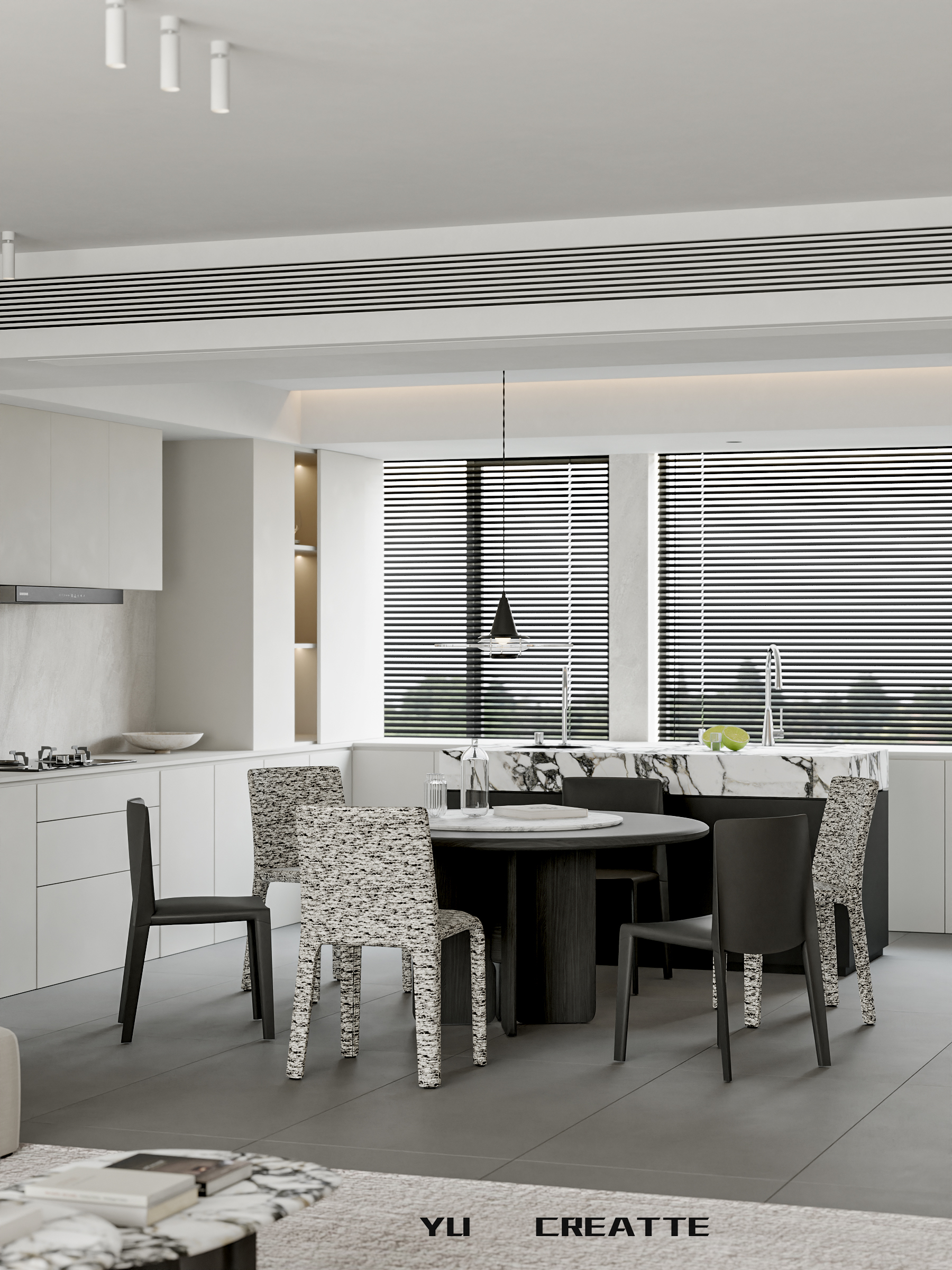 现代意式客餐厅 主人房丨近期表现-1