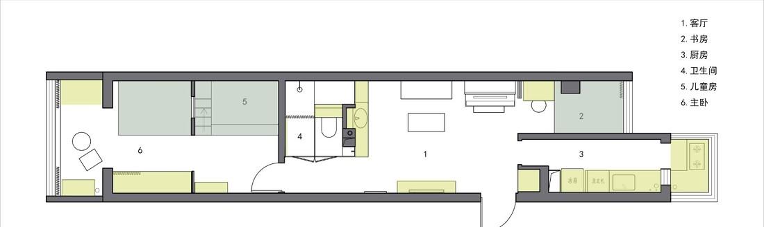 北京小户型改造，打造四口之家舒适生活-12