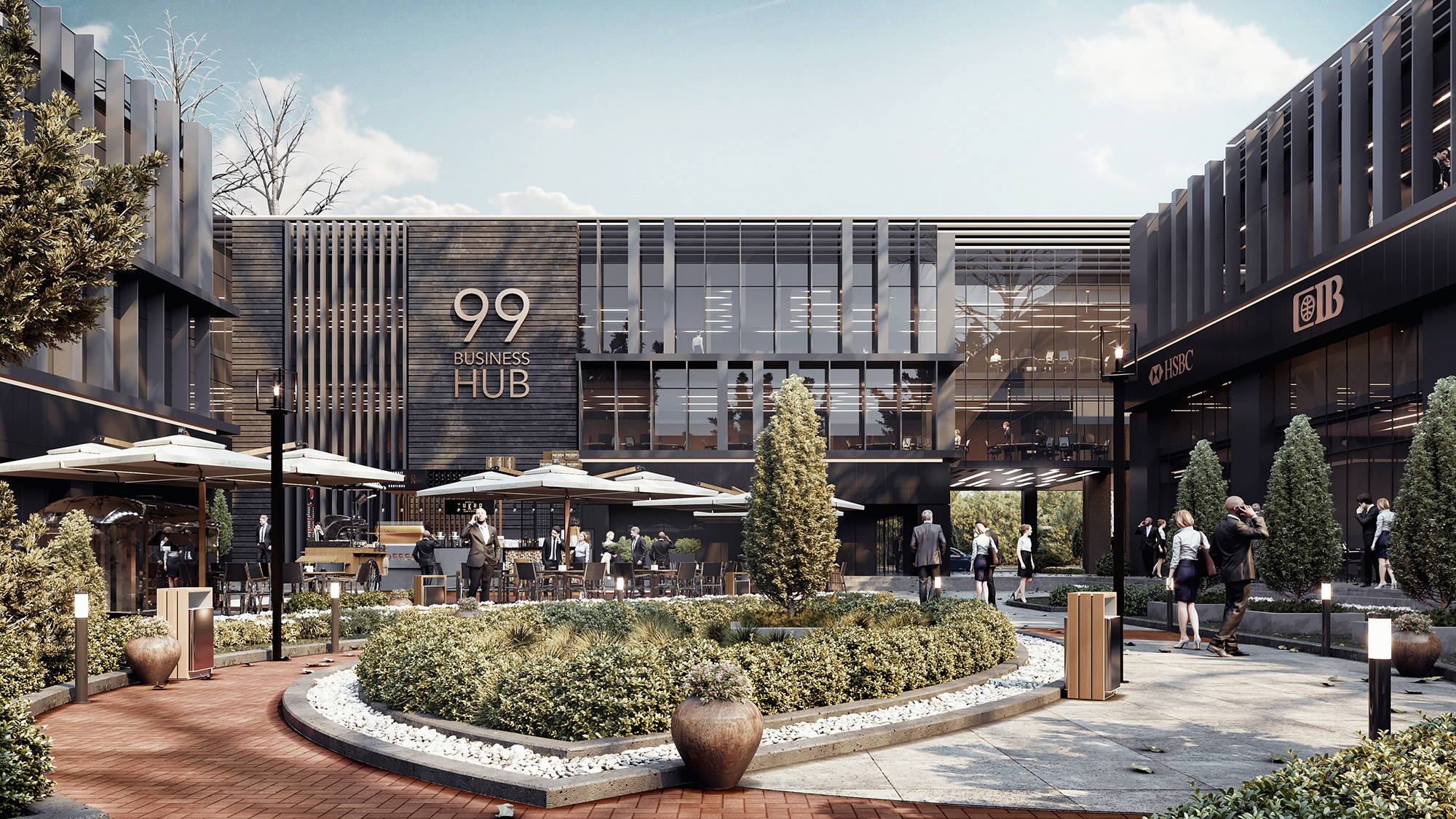 99 Business Hub 外立面设计丨埃及开罗丨Osama Abdelmohsen-12