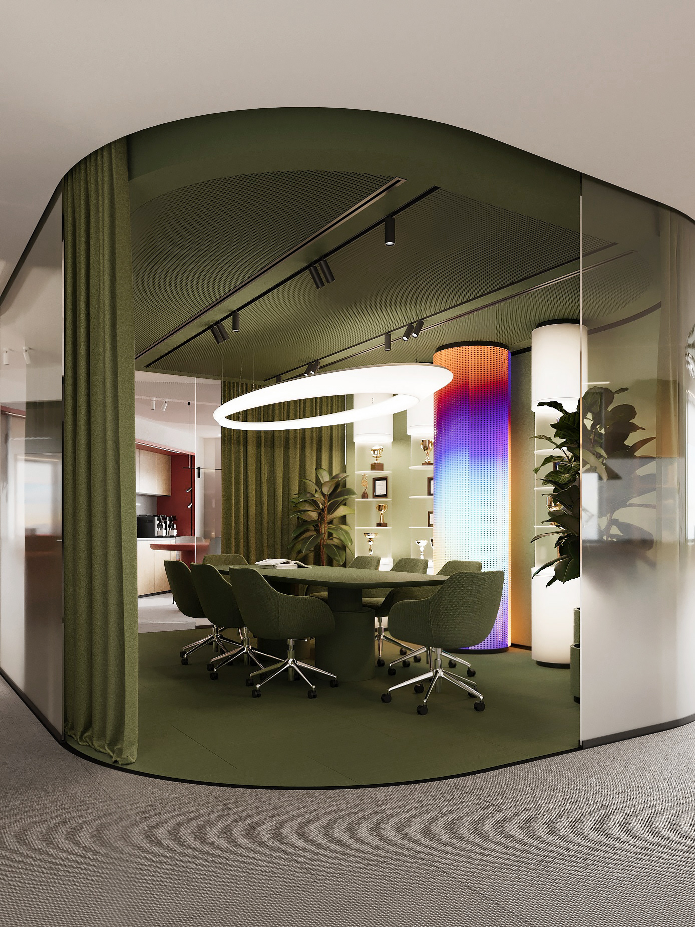 IT 公司多功能办公空间设计项目丨俄罗斯圣彼得堡丨Архитектурное бюро ZARYA-29
