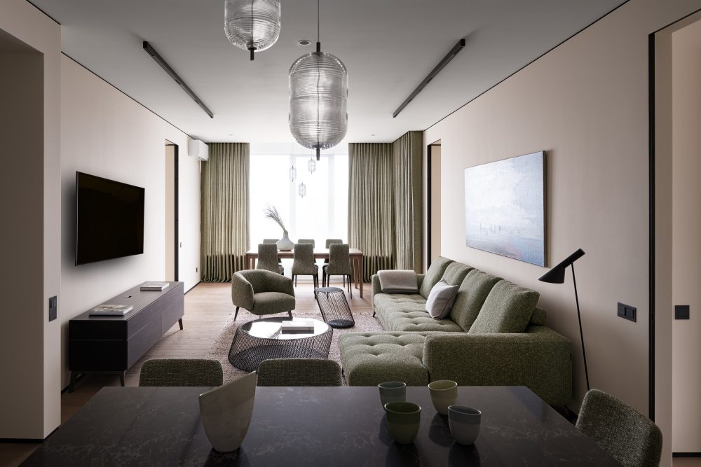 乌克兰 SkyLine 公寓 | 2021 | Design Studio Yuriy Zimenko-1