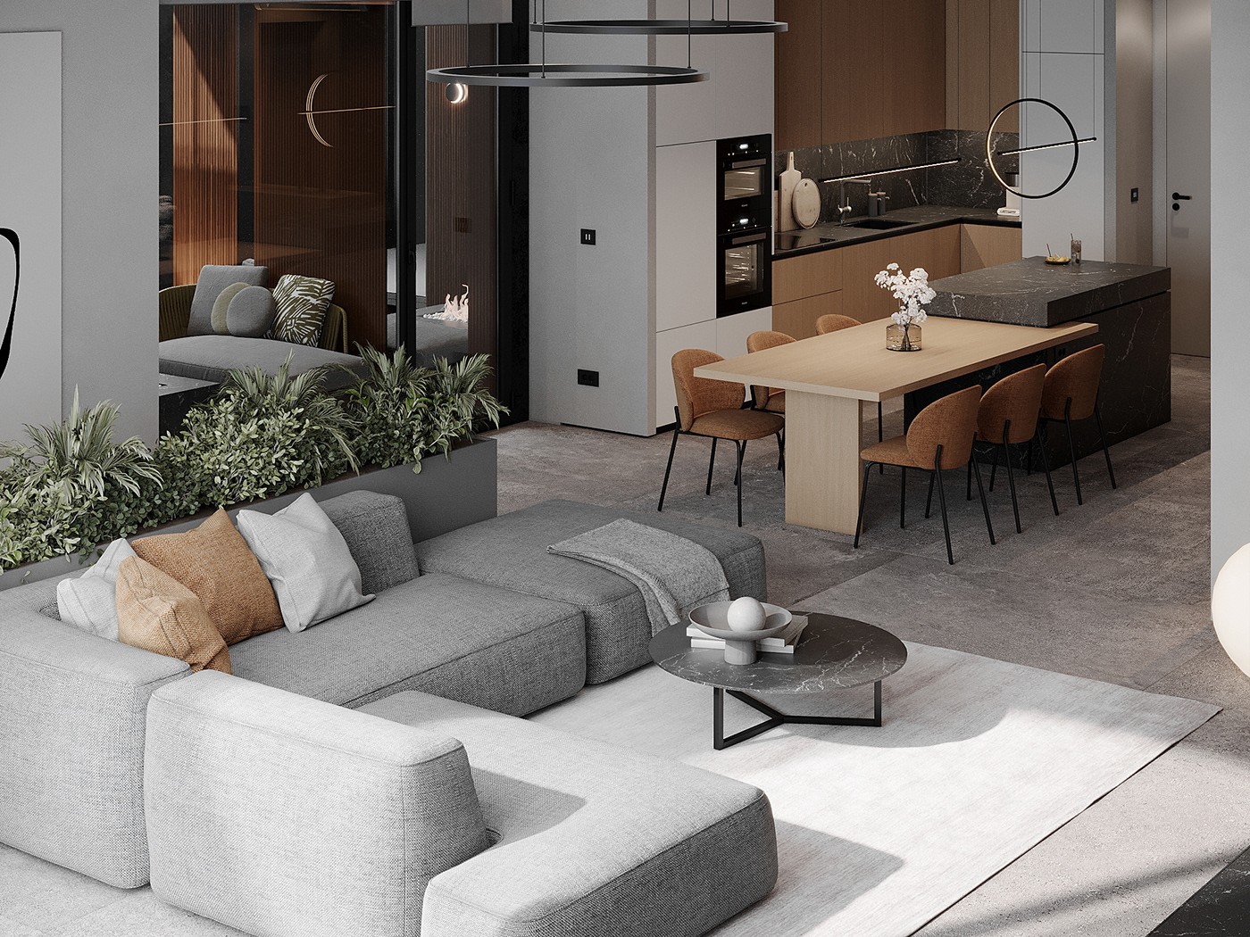 原木遇上黑白  暗黑轻奢也太耐看了-1