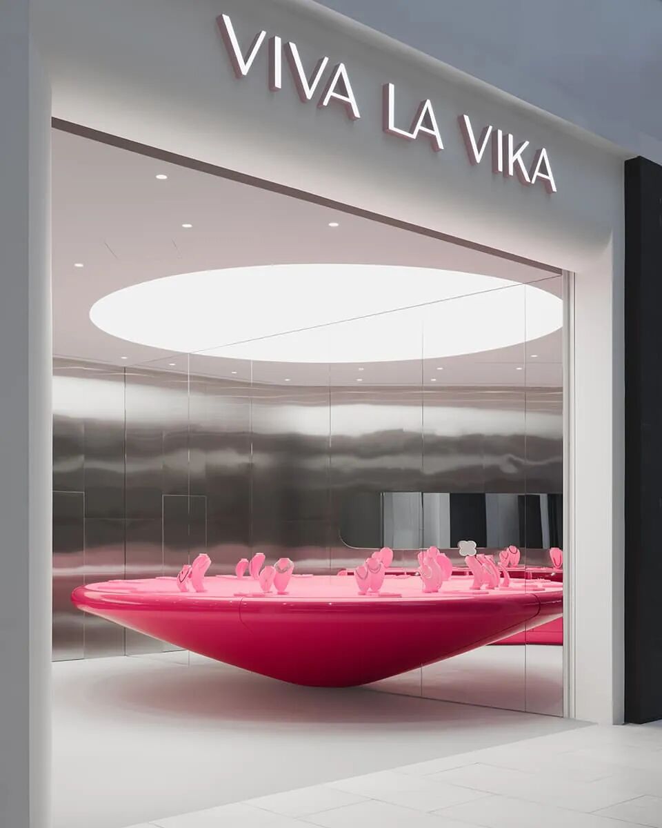 VIVA LA VIKA珠宝店室内设计丨俄罗斯莫斯科丨KIDZ Studio-0