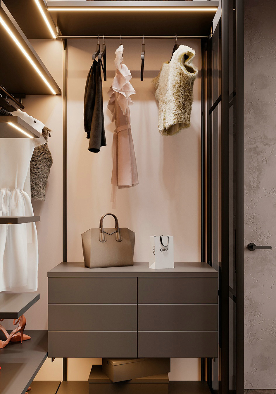 浅色系小公寓空间设计-23