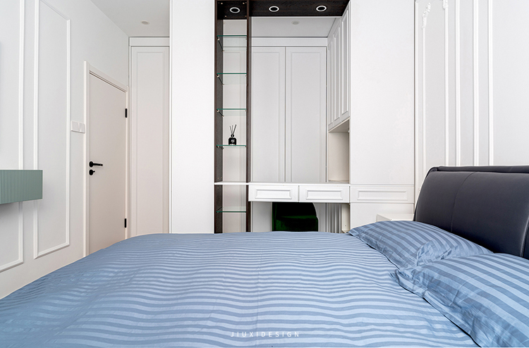 法式简约风住宅设计丨中国北京丨久栖设计-34