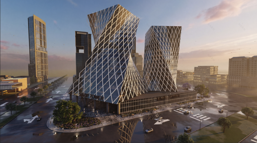 巴德尔综合用途塔楼-14