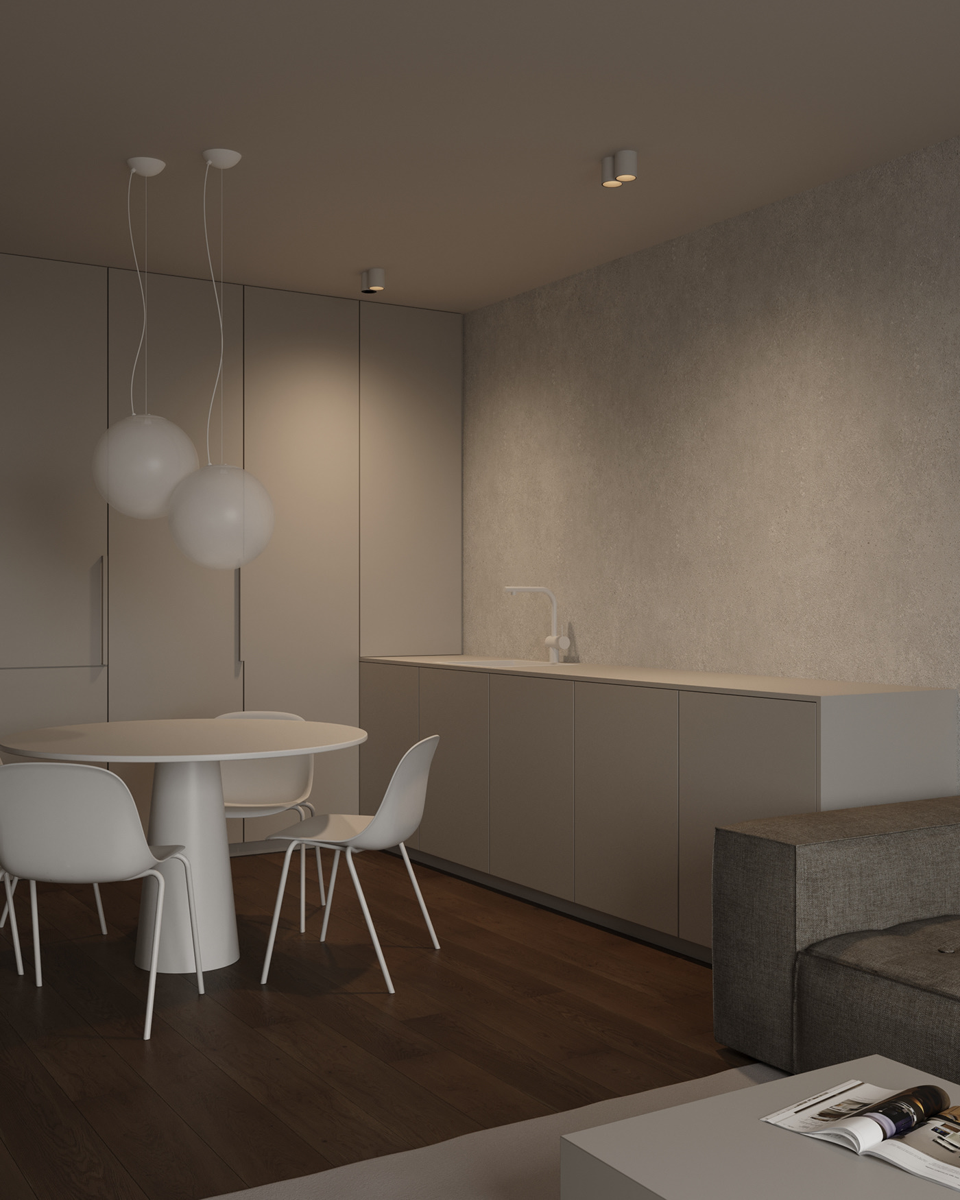 中性色系住宅设计 既简静又舒适-6