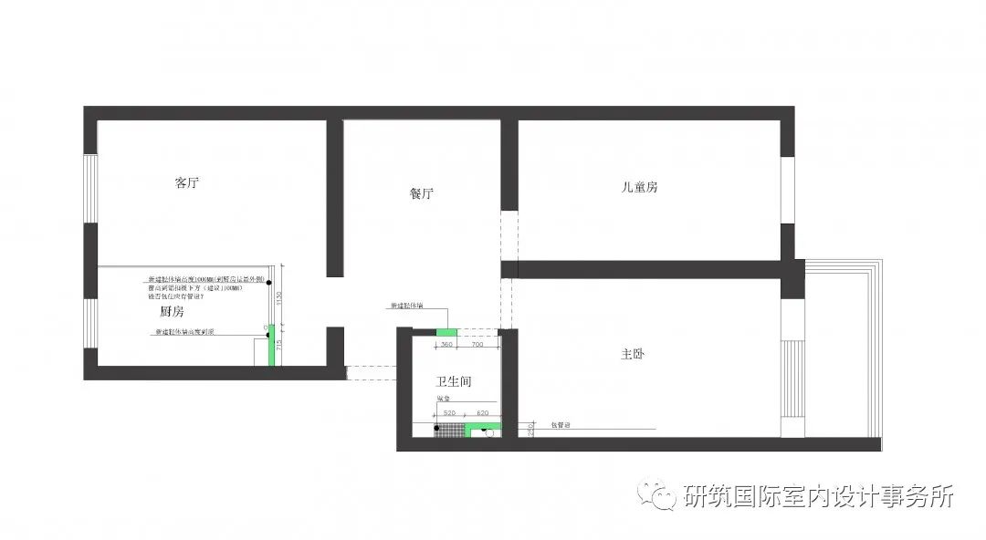 上地东里三区住宅平层改造丨研筑国际室内设计事务所-27