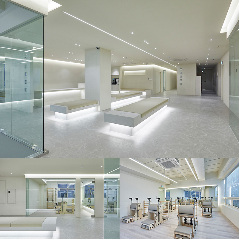 白色典雅，140 平米办公室与公寓的精致设计-1