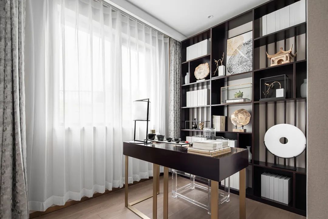 京津新城双户型，新中式与轻奢风的人居空间探索-37