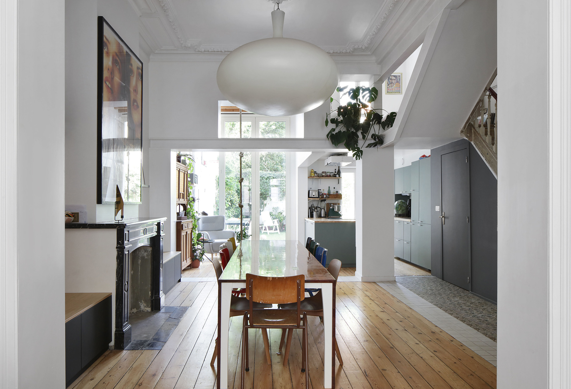 布鲁塞尔双重住所丨比利时丨Atelier Tom Vanhee-25