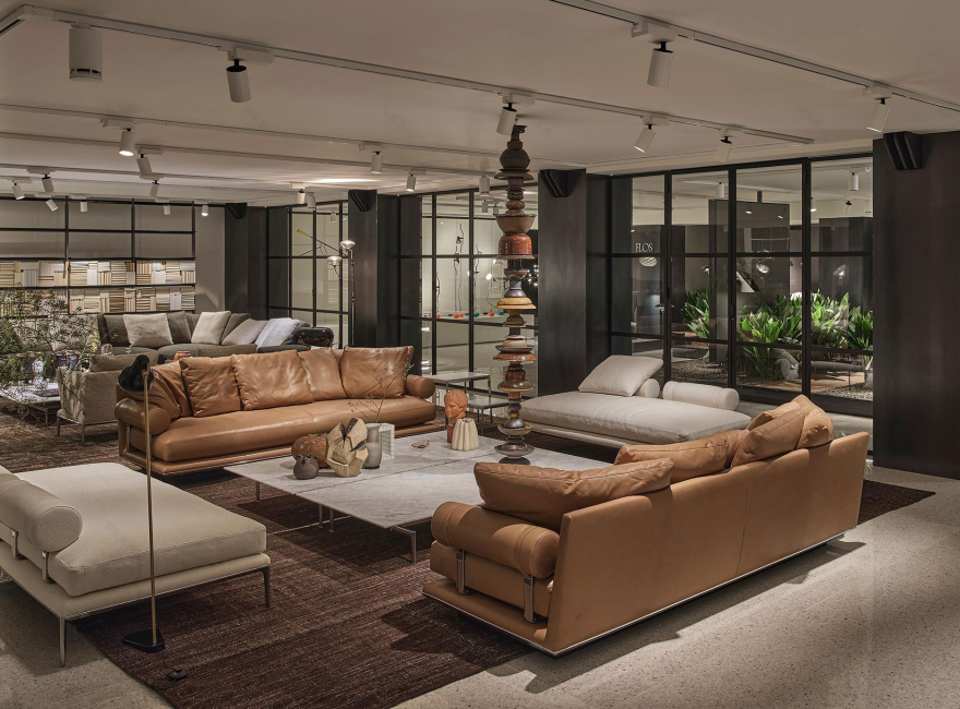 米兰 B&B 展厅丨意大利米兰丨Lissoni&Partners-13