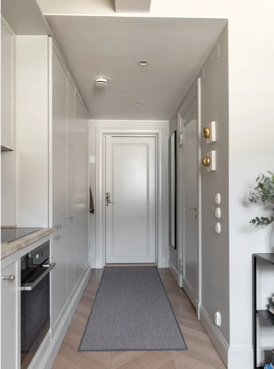 瑞典 35m2 一室公寓,极致设计展现空间魅力-14