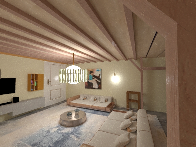 Villa Living Room By 3dMax-6