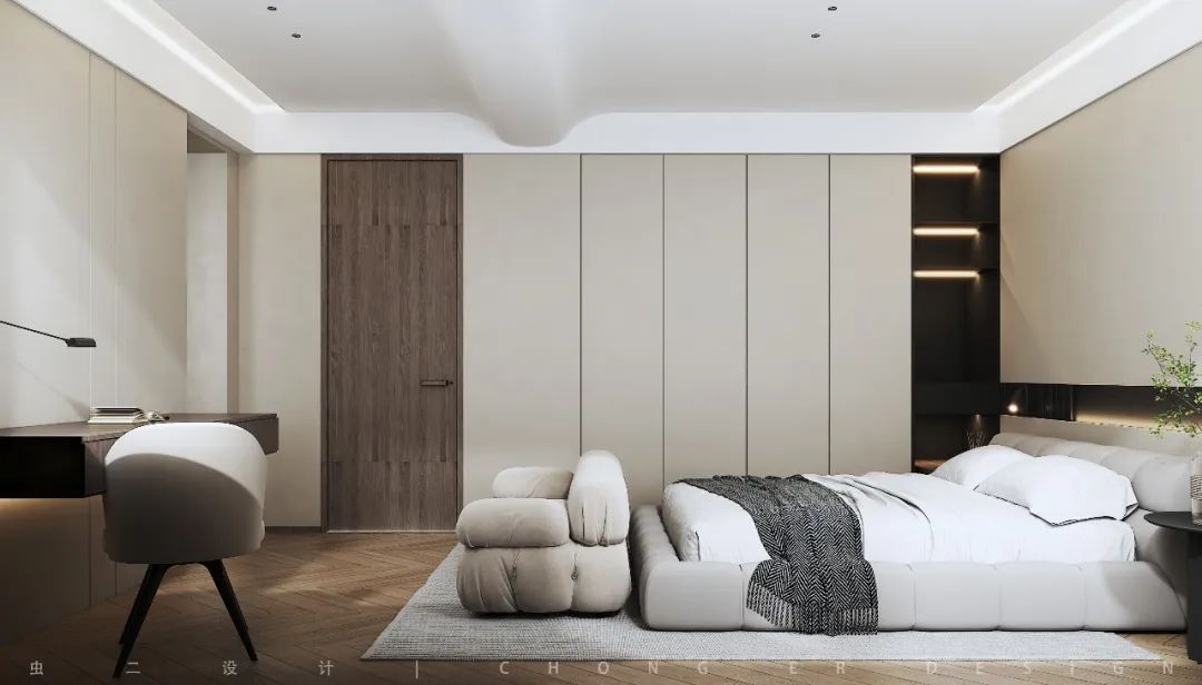 新泰铭流府邸别墅设计丨虫二设计-57