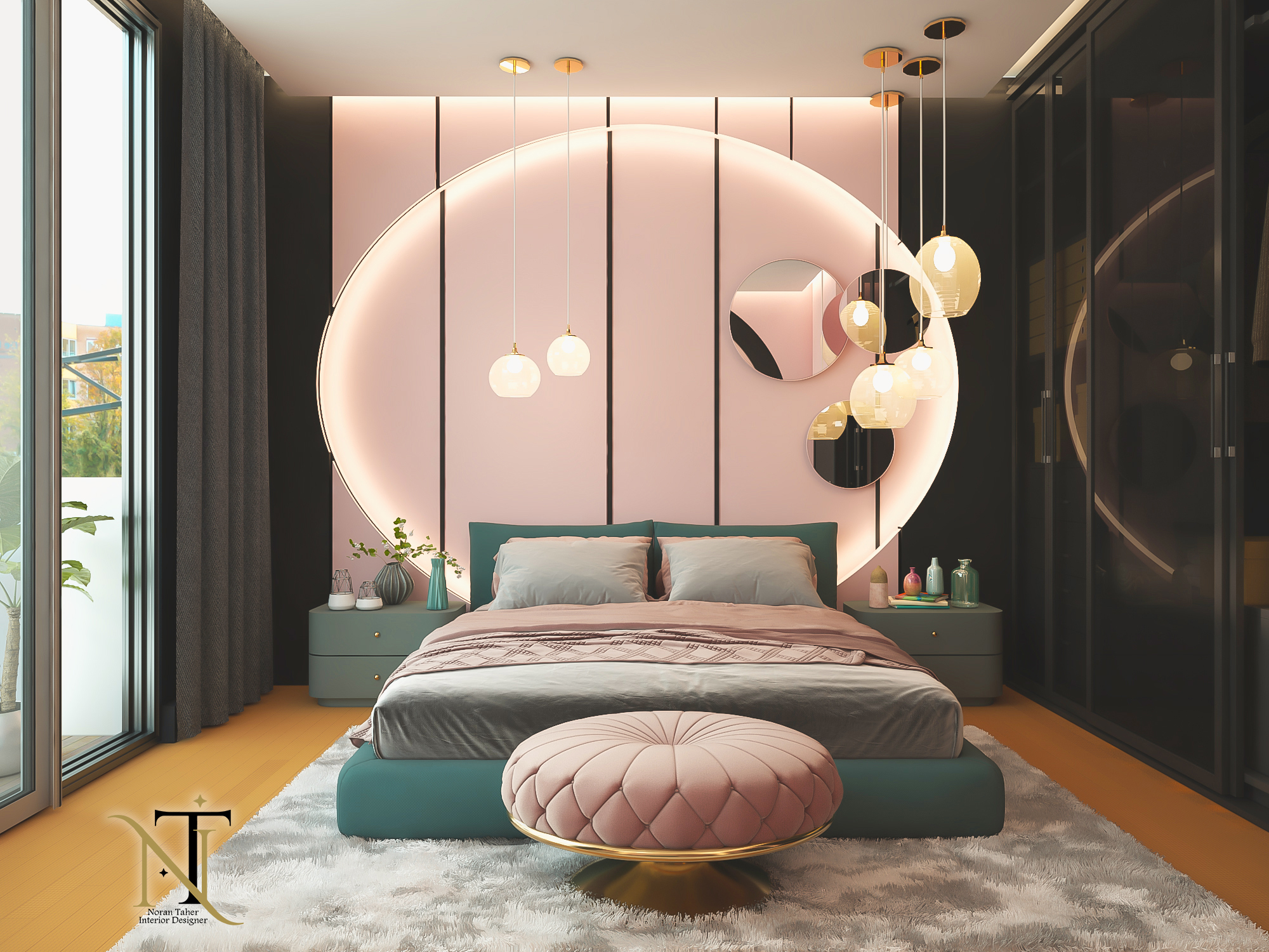 Glam Bedroom Style-0