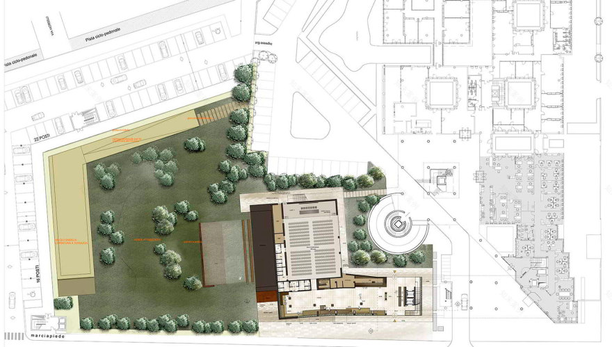 "多功能建筑群设计 | Beatrice Pierallini architects 的视觉震撼之作"-24