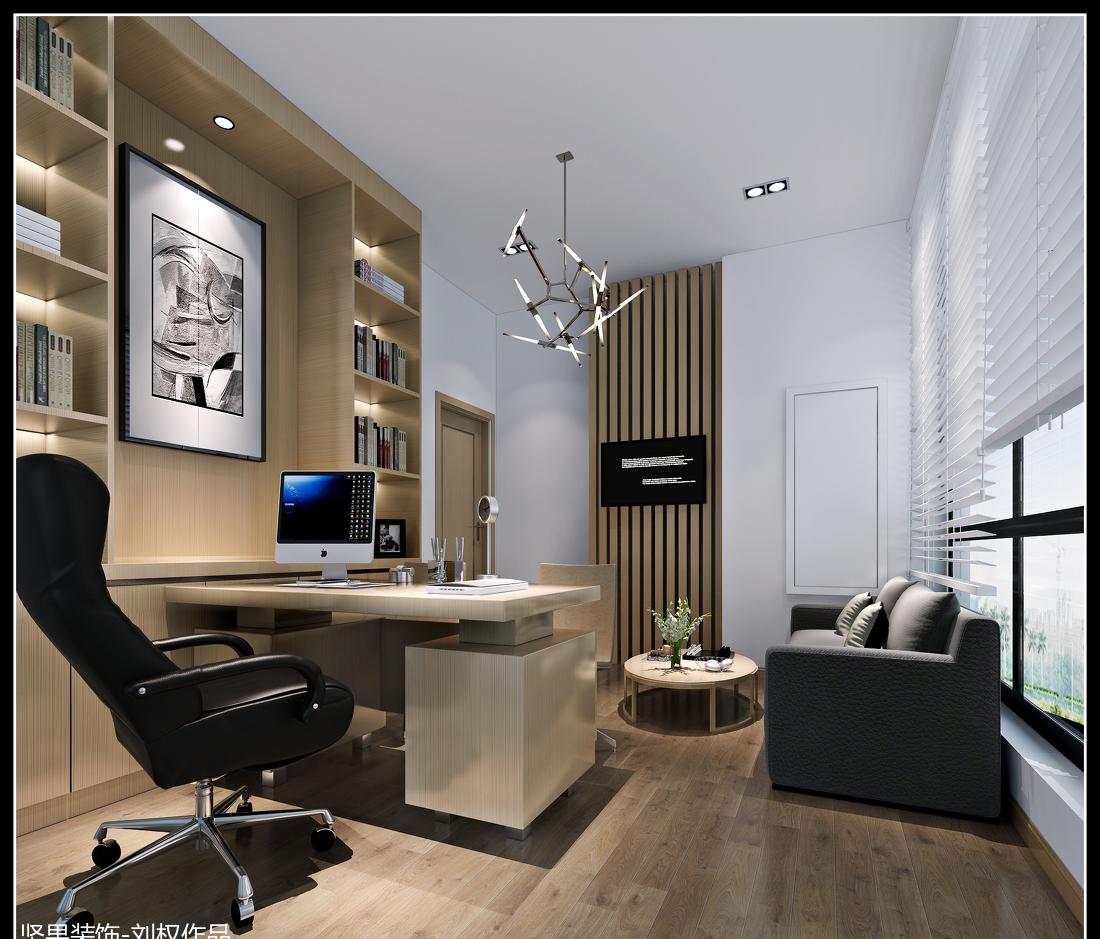 力高写字楼精致室内设计解读-2